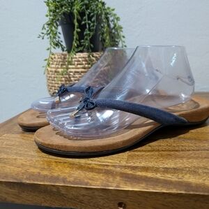 Vionic Denim Ballet Sandals‎ Size 9